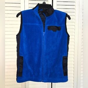 Gap Women's L Blue Fleece Vest